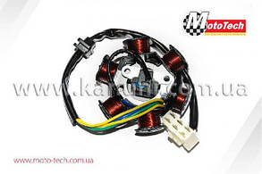Статор генератора мопед FMI/FMB Alpha/Delta 110cc Mototech