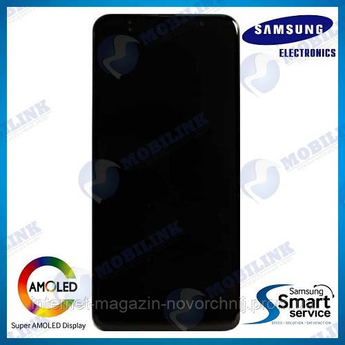 Дисплей Samsung A305 Galaxy A30 Чорний(Black),GH82-19202A, Super AMOLED!