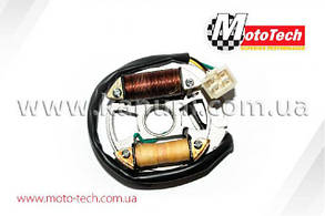 Статор генератора на скутер 2т QT-1 50c ланцюг Mototech