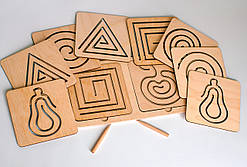 Трафарети Дві руки 1 рівень