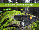 Міні світлодіодний ліхтарик 1000LM Q5 з функцією зума і 3 режимами. Металевий ліхтарик. Flashlight., фото 4