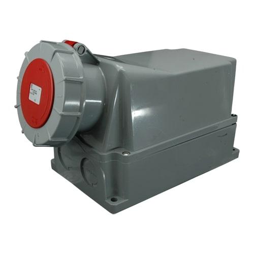 Розетка настінна SEZ IZGN (IP67), 125A, 400В, 4 полюси, фото 1