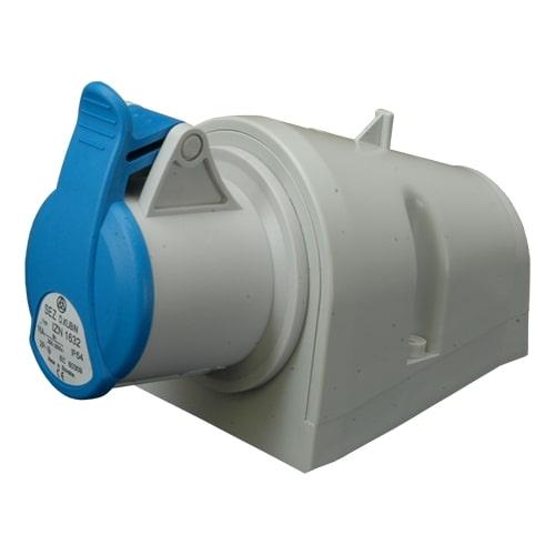 Розетка настінна SEZ IZN (IP44), 16A, 230В, 3 полюси, фото 1