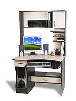Компьютерный стол СК-2. Разные размеры и раскраски. Можно покупать отдельные комплектующие.