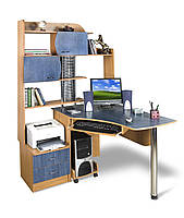 Компьютерный стол Эксклюзив-6. Разные размеры и раскраски. Можно покупать отдельные комплектующие.