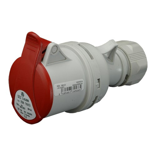 Розетка переносна SEZ ISN (IP44), 16А, 400В, 5 полюсів, фото 1