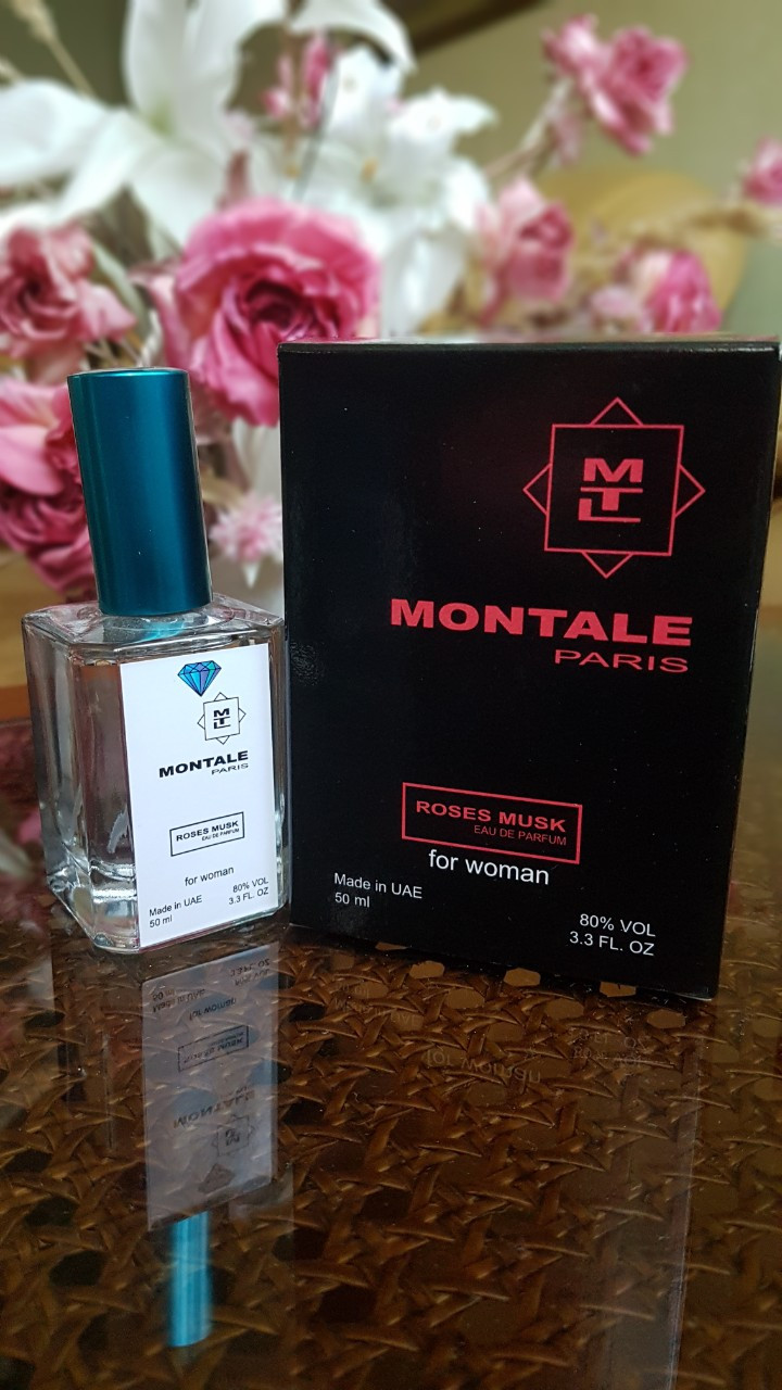 Montale Roses Musk (монталь роузез муска) жіноча парфумерія тестер Diamond 50 ml ОАЕ