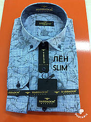 Сорочка довгий рукав Barbados льон