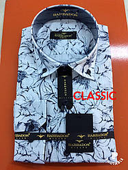 Сорочка довгий рукав Barbados льон — classic