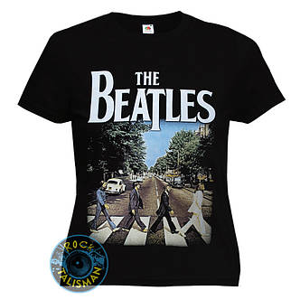 Футболка жіноча BEATLES Abbey Road, фото 2