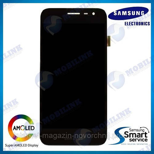 Дисплей Samsung J260 Galaxy J2 Core Чорний(Black), GH97-22242A,оригінал!