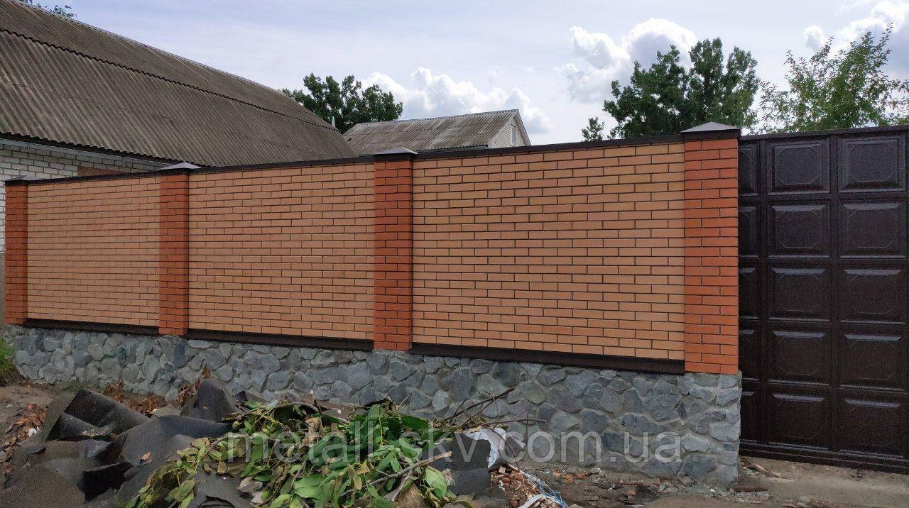 Ковпак,парапет, пітливий на забір коричневий, фото 1