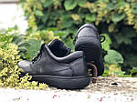 Туфлі підліткові шкіряні чорні 36, 37 розмір Uk0018, фото 2