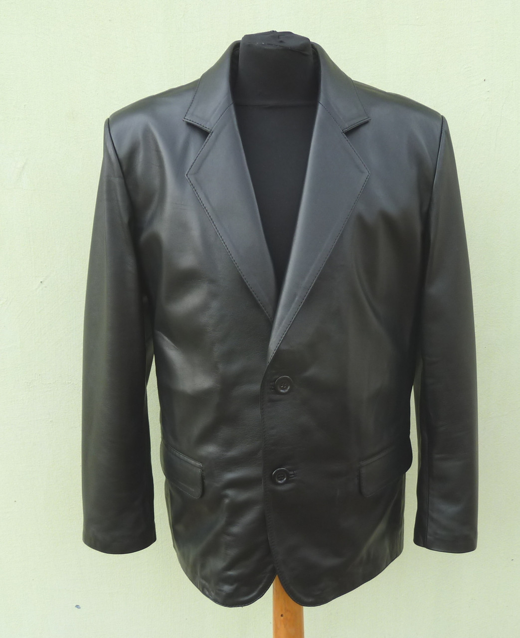 Чоловічий піджак Elegance з натуральної шкіри модель JACKET розмір XXL