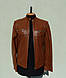 Куртка кожаная женская SELENA виски, размер S, фото 7