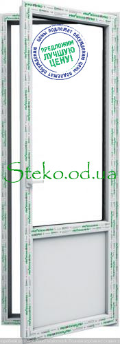 Балконні двері 2250 грн за м2.