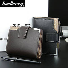 Зручний і практичний чоловічий брендовий гаманець Baellerry