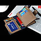 Зручний і практичний чоловічий брендовий гаманець Baellerry, фото 3