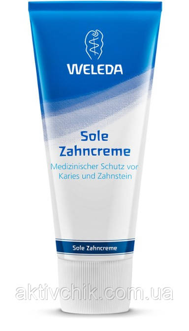 Зубна паста з мінеральною сіллю Weleda Sole-Zahncreme 75 мл, фото 1