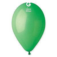 Повітряні кулі зелені, кульки пастель латексні 30 см Gemar Італія 5 шт