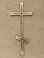 Декор на памятник из латуни "Крест" №5а