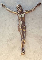 Латунный декор на памятник "Иисус Христос"