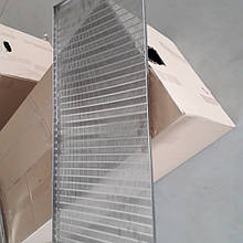Кошик для забруса (FB плоский кошик) — 1 метр, неіржавка сталь