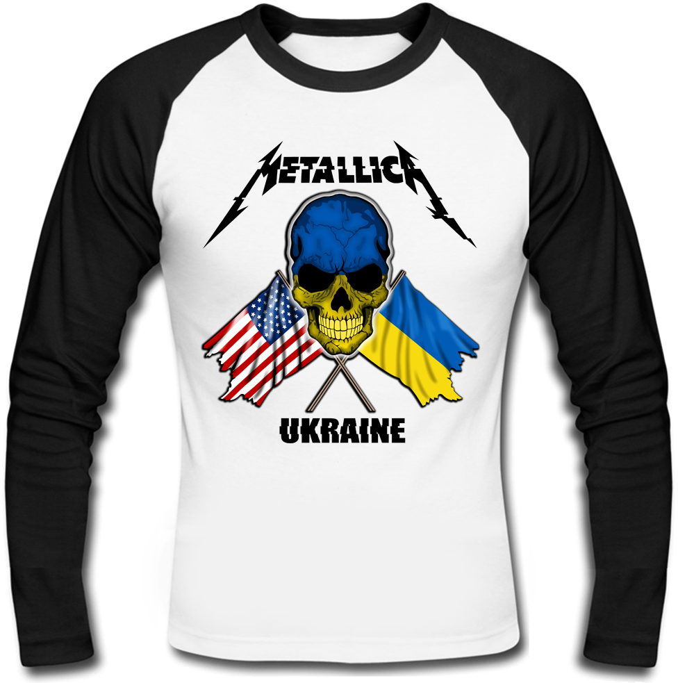 Футболка з довгим рукавом Metallica - Ukraine