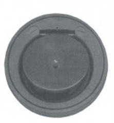 Заглушка ПВХ клейова, 40 мм, сіра, фото 2