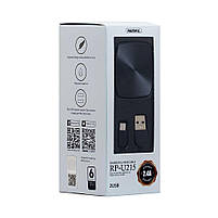 СЗУ Remax RP-U215 Dual USB (2xUSB) Charger + кабель microUSB Black, фото 2