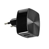 СЗУ Remax RP-U215 Dual USB (2xUSB) Charger + кабель microUSB Black, фото 3