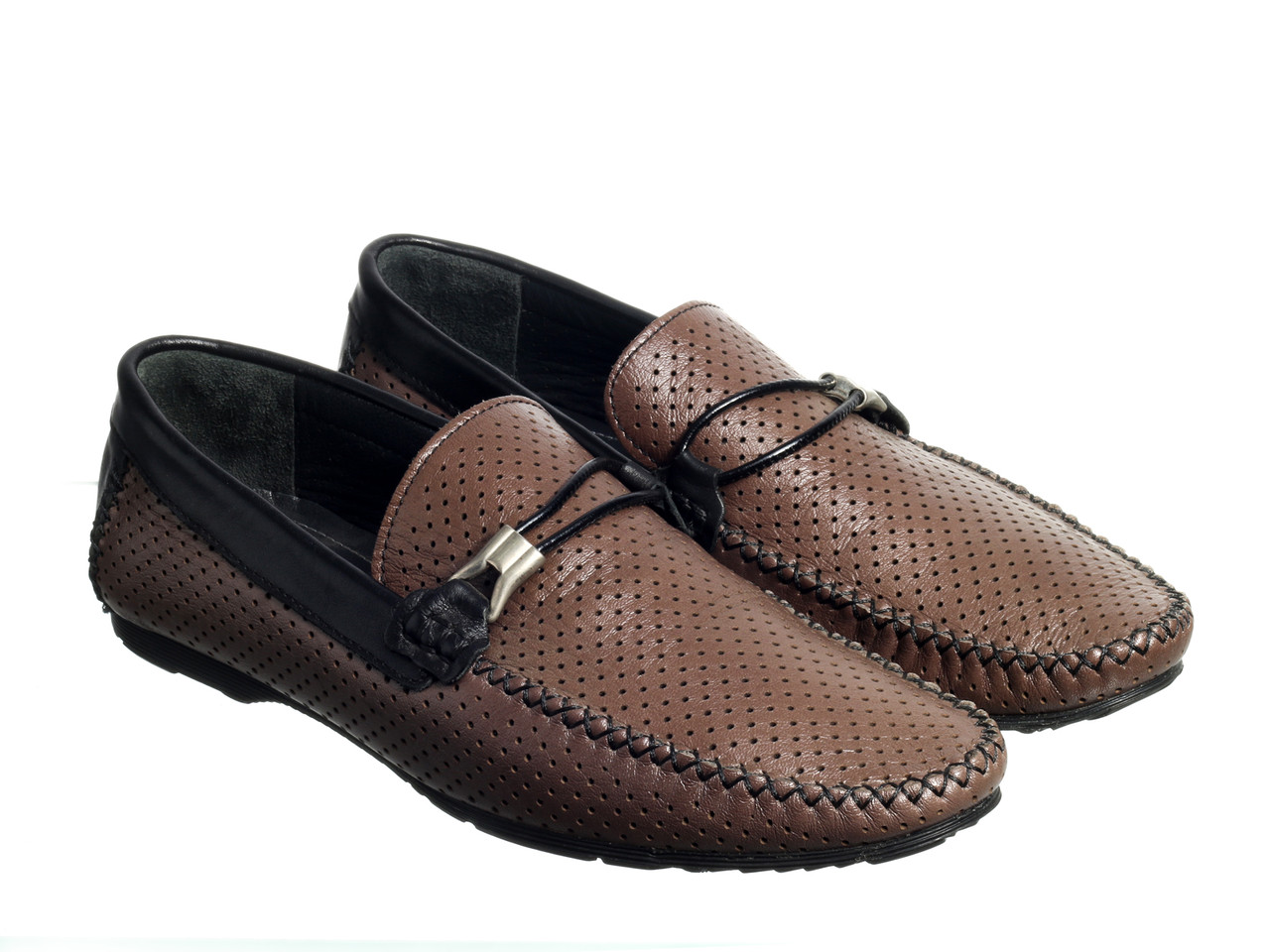 Мокасини Etor 9057-646 коричневий