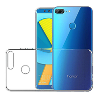 Силиконовый прозрачный чехол бампер накладка для Honor (Хонор) 9 Lite