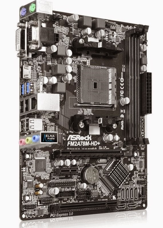Плата AMD під Socket FM2+ (sFM2 ) ASRock FM2A78M-HD+ на DDR3 c HDMI ! тримає до A10 PRO ( AD885BXBI44JC )