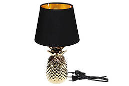 Настільна лампа, бра Ананас 36 см, колір: золото