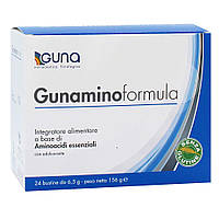 Gunamino Formula / Аминокислоты, комплекс незаменимых аминокислот 24 саше Guna Италия