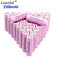 Акумулятор li-on 18650 3300 мА·год оригінал Lanzhd No267