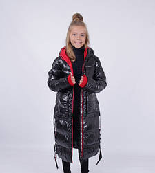 Зимові пуховики, куртки, пальто для дівчаток