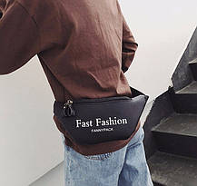 Стильна поясна сумка бананка Fast Fashion, фото 6