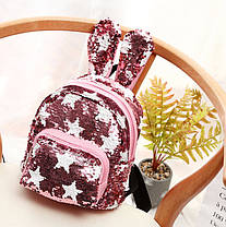 Рюкзак із двохстроніми паєтками в зірках, фото 5