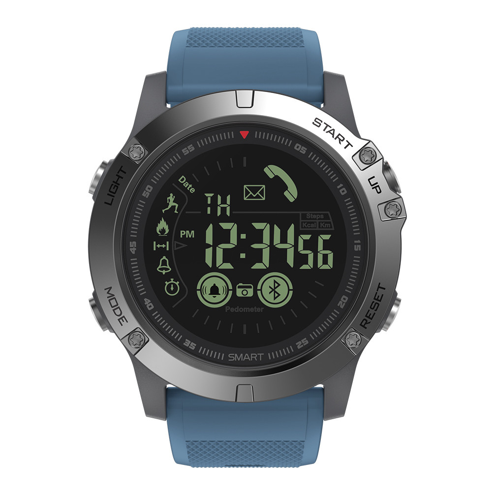 Розумний годинник Smart Watch Zeblaze VIBE 3 Синій колір