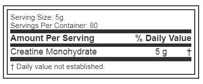 Креатин моногідрат Bodybuilding Signature Creatine Monohydrate 400 г 80 порц., фото 2