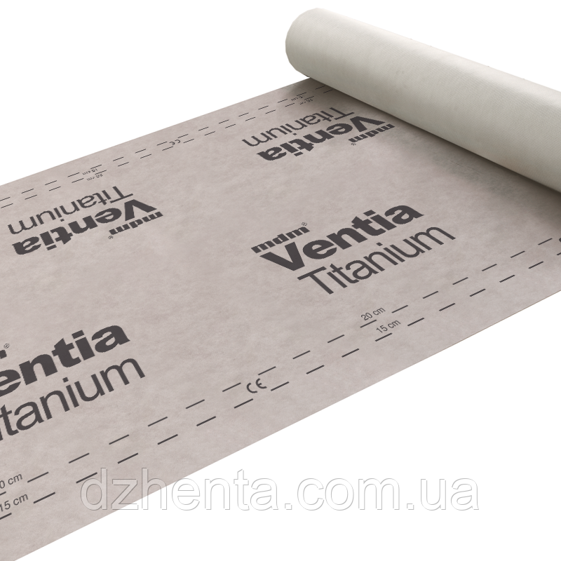 Кровільна гідроізоляційна мембрана MDM Ventia Titanium
