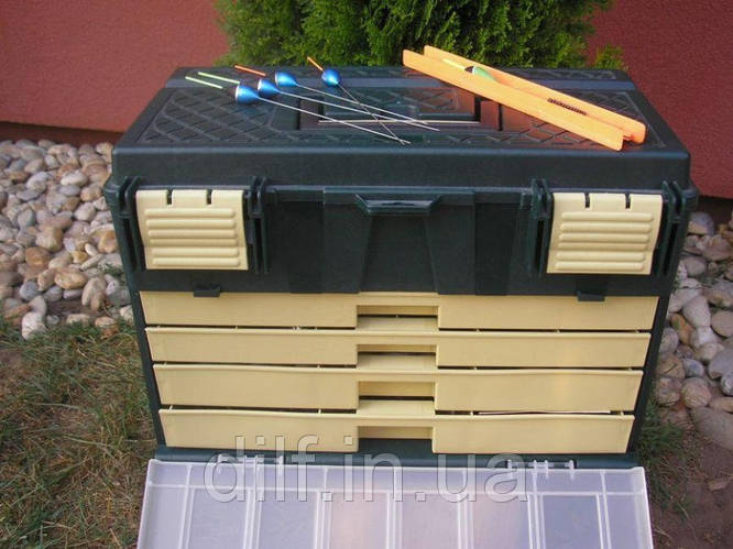 Купить Ящик для рыбалки средний Fishing Box К1 1070, 46 х 26 х 32 см ...