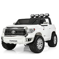 Двовимірний дитячий електромобіль Джип JJ 2255 EBLR-1, Toyota Tundra max, білий