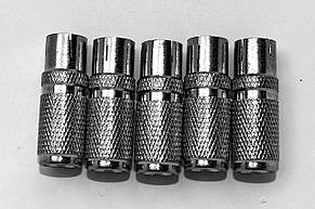 Гніздо антенне ТВ — корпус металевий F накрутки — не треба