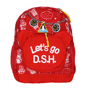 Рюкзак дитячий Космос червоний