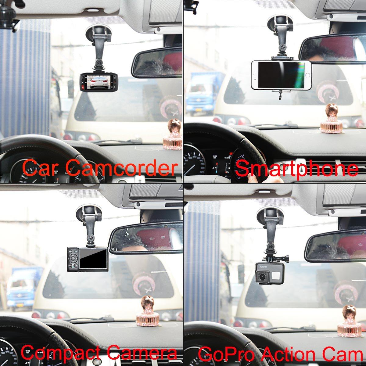 Универсальное крепление на лобовое стекло для видеорегистратора и экшн камер - фото 6 - id-p1016156818
