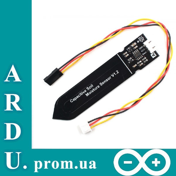 Гігрометр, ємнісний датчик вологості грунту, Arduino [#L-1]