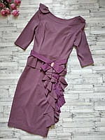Сукня жіноча Bonita з рюшами бузкового кольору Розмір  44 S